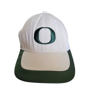 Nike Oregon Ducks Hat Dri-FIT‎ Cap College Team White Green One Size